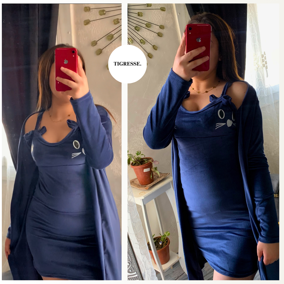 أنــسومبل 2 قـطـع الـقـطة 😻 قطــيفة سوبر صوفت (NEW)