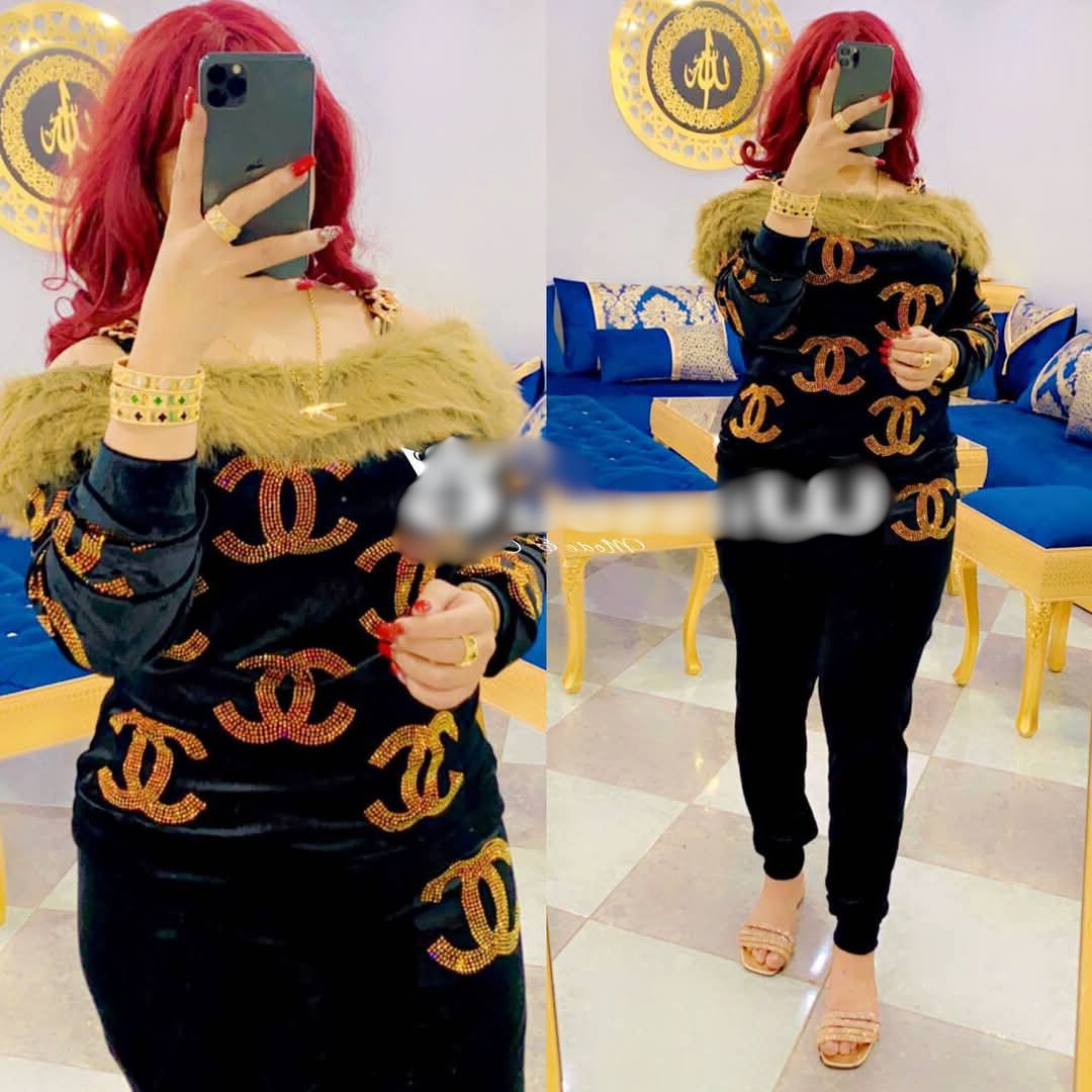 بـيجامة ماركة 😍قطيفة كاليتي لامبورطاسيون